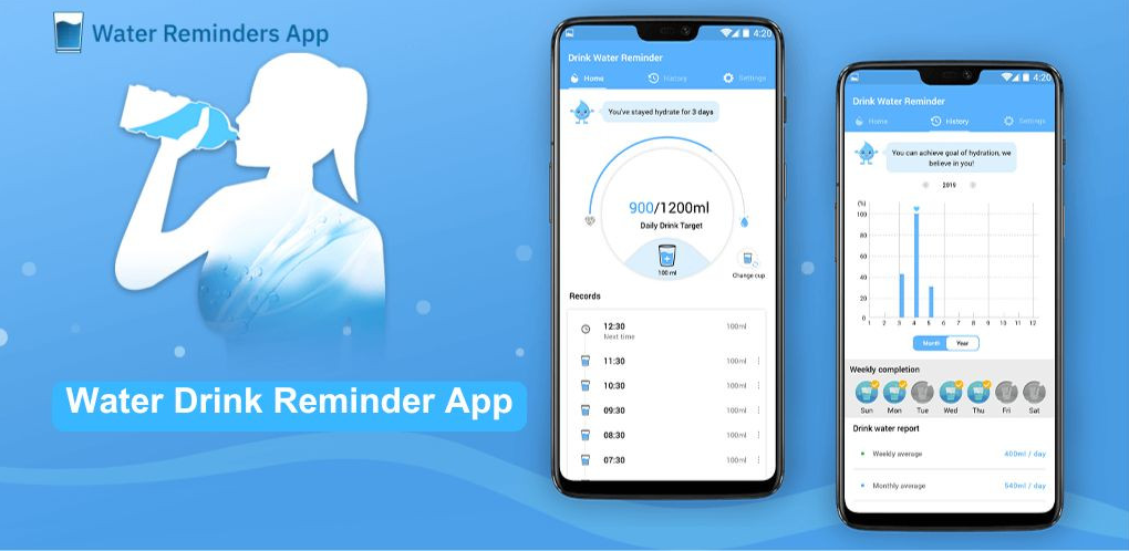 water drink reminder app