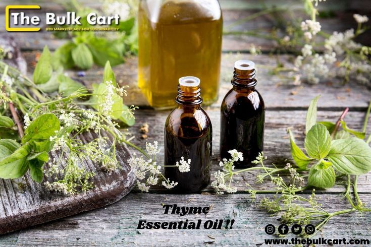 Pure Thyme Essential Oil 🌿 _ The Bulk Cart