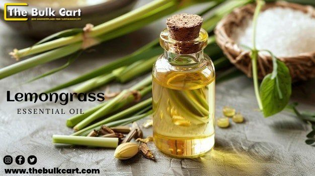 Lemongrass Essential Oil Wholesale 🌱 _ Pure Quality from The Bulk Cart