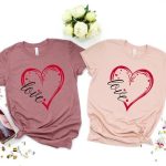 valentine day shirts for girls collection