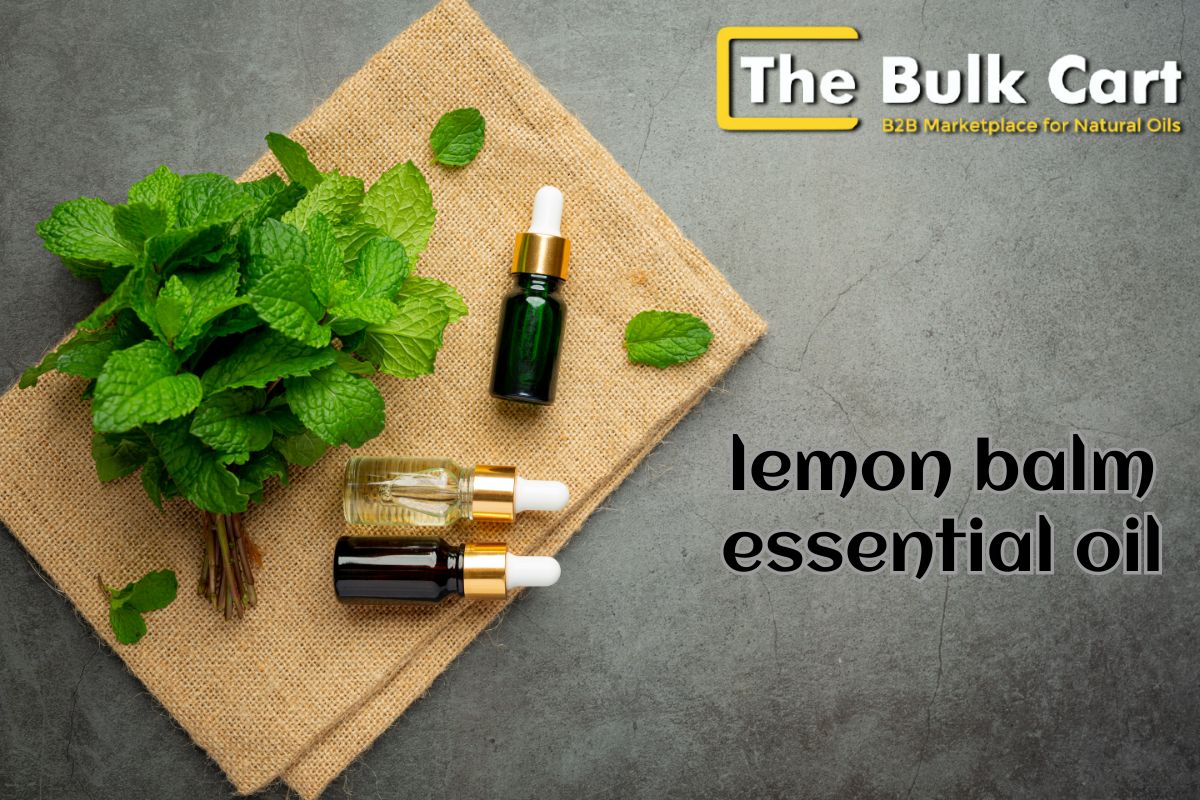 lemon balm essential oil