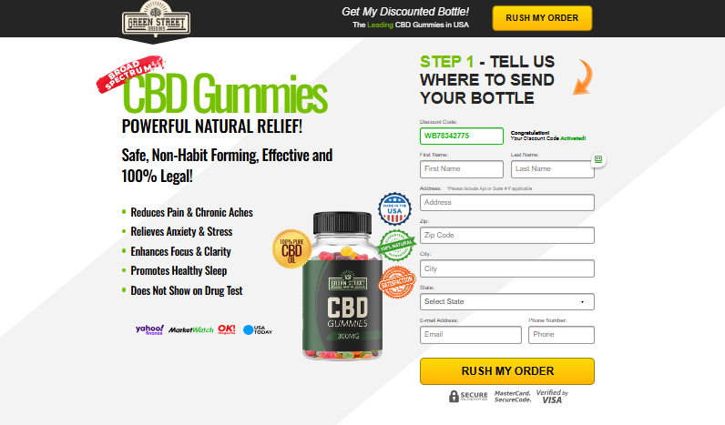 Green Street Origins CBD Gummies