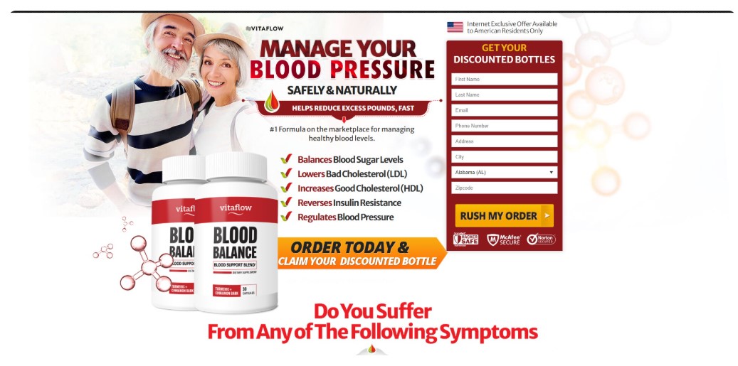 VitaFlow Blood Balance Buy